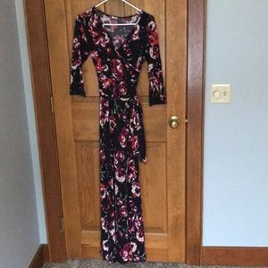 Pinkblush maternity maxi dress SZ M